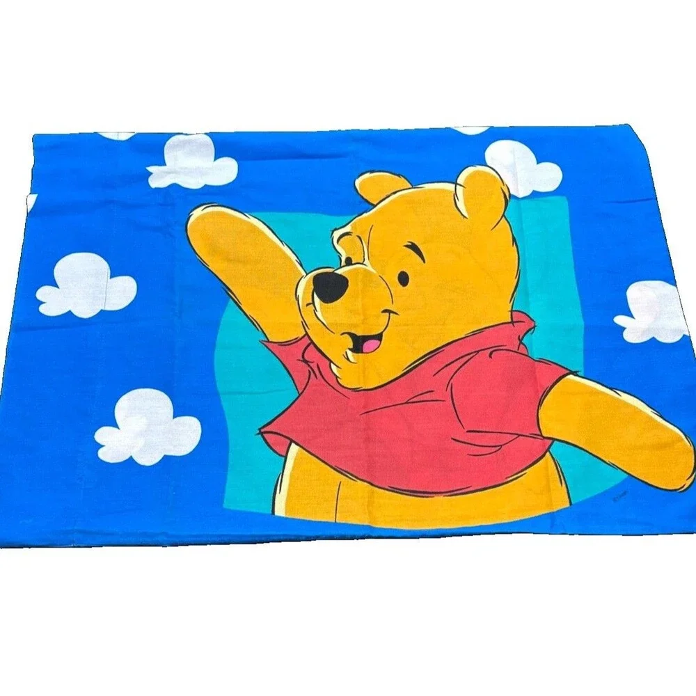 Disney Winnie The Pooh and Piglet Vintage 90’s Standard Pillowcase USA Made